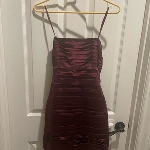 BCBG strapless mini dress